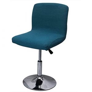 Hoowarm Housse Tabouret de Bar Lot de 4/2/1 Impermeable Scandinave Housse Tabouret de Bar Carre Marron Pivotant avec Dossier Housse Tabouret Bar Industriel Couverture Courte Universelle Extensible (AlienGi, neuf)