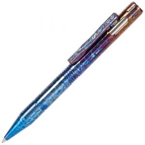 SMOOTHERPRO Stylo à bille en titane/stylo à verrou Compatible avec les recharges Parker pour cadeau signé pour bureau, école, entreprise Couleur multicolore (GT03) (Smootherpro Inc. EU, neuf)