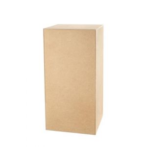 Colonne Décorative En MDF, Colonne Pour Fleurs Pour Salon, Support À Décorations, Socle Décoratif, Support De Plante, Socle Stable, Design Moderne, 80x40x40 Cm (KNAPOL SP. Z O.O., neuf)