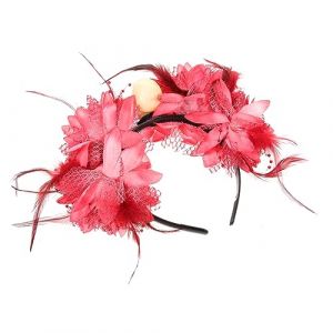 WRITWAA Bandeau En Tissu Pour Le Jour Des Morts Bandeau De Costume Floral Mexicain De T&ecirc;te (Saieli, neuf)