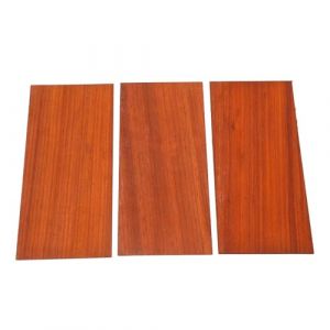 Tyenaza Feuille De Placage De Guitare 3 Pièces, Accessoire De Plaque De Placage De Guitare en Acajou à Grain De Bois pour la Décoration (Tyenaza, neuf)