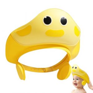 Casquette de f&ecirc;te pr&eacute;natale &ndash; Visi&egrave;re de chapeau de douche r&eacute;glable de dessin anim&eacute; | Visi&egrave;re de bain facile &agrave; porter pour le bain, le shampoing, les yeux et la protection de la visi&egrave;re de bain pour (hacinp, neuf)