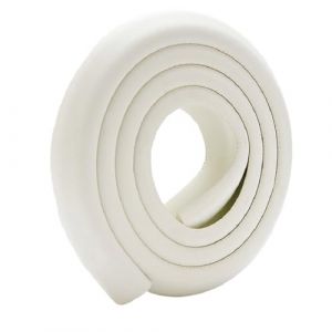 XYTAHDM Protection Mousse S&eacute;curit&eacute;, Protection Souple des Bords,Bande de S&eacute;curit&eacute; 2 m,Mousse Antichoc pour B&eacute;b&eacute;,les Enfants & les Personnes &acirc;g&eacute;es,pour Tables, Plateaux, Commodes,Blanc (Newbilty OU, neuf)
