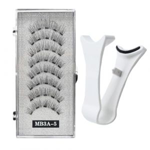 Cils magnétiques, kit de cils magnétiques, kit de cils magnétiques, collection de cils magnétiques, faux cils avec applicateur, kit complet de cils magnétiques pour un look de cils époustouflant (weilkm, neuf)