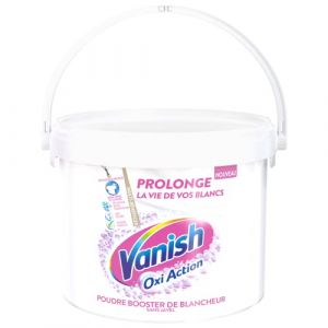 Vanish Oxi Action Booster de Blancheur - Détachant Textile & Raviveur de Blancheur - Poudre efficace dès 20° - Pot de 2,7 Kg (homeplace-eu, neuf)