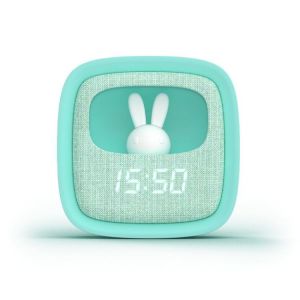 Mobility on Board Réveil Veilleuse Enfant Billy Clock - Turquoise (club de la montre, neuf)