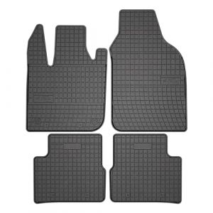 SMK Tapis de sol caoutchouc pour Fiat 500e II depuis 2020 Exp&eacute;rimentez un nouveau standard de voyage avec les tapis de sol antid&eacute;rapants pour voiture - tapis de voiture multi-annuels pour toutes les c (SMK TUNING, neuf)
