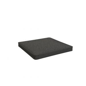 POKAR Coussins d'assise Coussin Extérieur Jardin Assise Coussin Chaise Jardin Galette de Chaise pour Extérieur, Jardin, Balcon 40x40x5 cm, Anthracite (EURAKOP-FR, neuf)