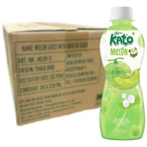 KATO - Jus de Melon avec Nata de Coco - 24 x 320 ml - Multipack (Pepis.shop, neuf)
