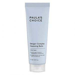 Paula's Choice OMEGA+ COMPLEX Baume Nettoyant Visage - Élimine le Maquillage & Impureté - Réduit les Rougeurs de la Peau - avec Jojoba Oil - Tous Types de Peaux - 103 ml (Paula's Choice Europe, neuf)