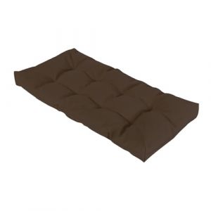 Coussin de Banc Extérieur 1 2 3 ou 4 places, 8cm Coussins de Balancelle Jardin Imperméable Antidérapant Mobilier d'extérieur Coussin d'assise Rectangulaire Pour Terrasse Fenêtre,Marron,160X50cm (duyonguk, neuf)