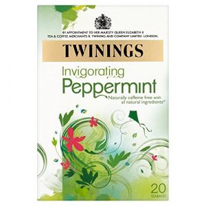 Twinings - Th&eacute; vert menthe intense - lot de 2 bo&icirc;tes de 20 sachets (Jalpur Millers Online, neuf)