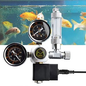 Réducteur de pression de CO2 avec valve magnétique, manomètre et clapet anti-retour, valve magnétique réutilisable pour aquarium - Interface W21.8 (taylorswifen, neuf)