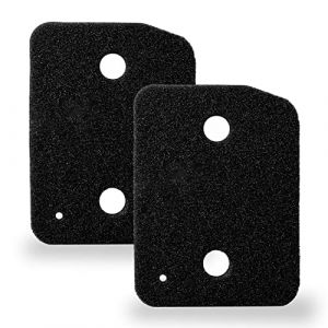 Set de 2 Filtres pour Sèche-linge Miele 9164761,Filtre Fin/Grossier 207 x 157 x 30mm Filtre de Socle | Filtre Mousse éponge Pièces détachées Filtre Mousse éponge pour Sèche-linge à Condensation (ultrastyle, neuf)