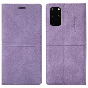 OKZone Coque Samsung Galaxy S20, Etui Portefeuille Samsung S20 [Magn&eacute;tique] TPU Antichoc Housse Cuir pour Samsung S20 [Fentes pour Cartes] [Etui &agrave; Rabat] Flip Case Flip Case Cover Samsung S20 (Violet) (OKZone Authorization Store, neuf)