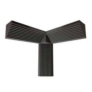 Trappe à basse en forme de cale Advanced Accoustics - Mousse pour studio (Advanced Acoustics, neuf)