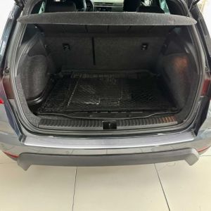 Protection Seuil de Pare-Chocs Arri&egrave;re pour Seat Arona 2017 &agrave; 2021, Couverture de Seuil de Coffre, Bande Seuil de Chargement, Style &eacute;l&eacute;gant, en Acier INOX Chrom&eacute; Bross&eacute; (omacfrance, neuf)