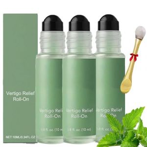 3 pi&egrave;ces Vertisooth Roll-On Anti-Vertiges,Huiles Essentielles &agrave; Action Rapide, Ingr&eacute;Dients Naturels Pour Soulager Rapidement Les,Pour Une D&eacute;Tente Et Un Confort Quotidien (WEIYIXIN, neuf)