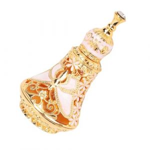 HEEPDD Bouteille de Parfum de Style du Moyen-, Conception de Papillons en &eacute;mail Vintage en Alliage de Zinc, Rangement &eacute;l&eacute;gant pour les Huiles et Parfums Essentiels (#1) (Cinnyi L1, neuf)