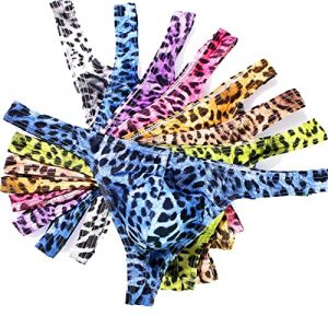 Faringoto String pour homme &agrave; taille basse imprim&eacute; l&eacute;opard, S (Faringoto, neuf)