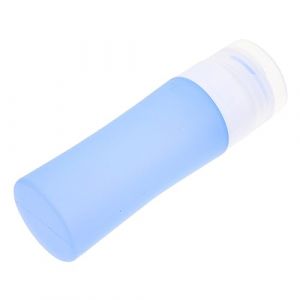 Ipetboom Bouteille Échantillon Cosmétique Silicone Bouteille De Rangement Vide Pour Shampooing Bouteille De Voyage Bleue Idéale Pour Soins Capillaires Et Déplacements (KinRoZ, neuf)
