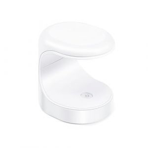 LIXSAZSE Sèche-ongles électrique LED bureau mains libres voyage poche manucure lampe débutant Gel vernis simple ongle lumière, Blanc (redenesly, neuf)