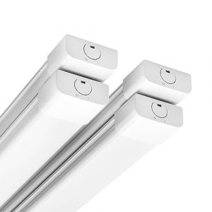 Anten 4pc Neon LED 120CM, 36W 4000lm Connectable Reglette LED, Blanc Froid(6000K) Neon Tube LED, IP65 Imperméable Luminaire Plafonnier pour Garage Ateliers Sous-sol Salle de bain Bureau Parking (BRANDS BROKERS SRL, neuf)