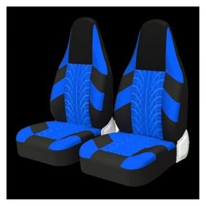Housse de siège de Voiture Pour Zoe Pour Aygo Pour Citroen C1 Une Paire De Housses De Siège Avant Sport Universelles Pour La Plupart Des Voitures Protection De Siège Baquet Housse de Siege Voiture(2pc (Yingrui Chang, neuf)