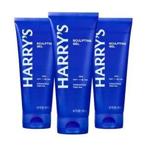 Harry's Gel pour cheveux fondus - Fixation ferme et brillante - 6,7 Fl oz - Lot de 3 - Transparent (Fast Media Ships From USA, neuf)