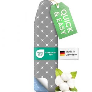SimplySmooth Housse Premium 125x45 cm | Oeko-TEX 100 | Fabriqué en Allemagne | Confort | pour Tables 120-125x38-45 cm | Taille L (Flipfeld, neuf)