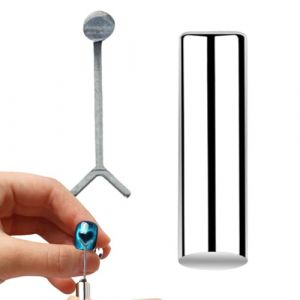 Magnet De L'ongle - Tool À Stylo À Ongles Aimant Fort | Aimant En Vernis À Ongles En Gel Avec Guide En Forme De Y | Bague Aimant De Vernis À Ongles | Aide De Conception De Manucure Faite À La Main (nousaeg, neuf)