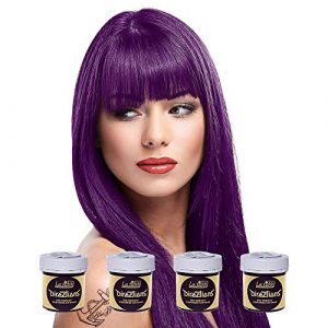 8 X La Riche Directions Semi-Permanent Hair Color 88ml Tubs - Plum (Jaks Beauty Parlour, neuf)