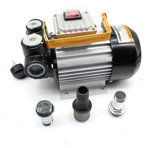 Pompe à diesel 230 V - Pompe à fioul auto-amorçante - Pompe à carburant diesel - Pompe d'aspiration d'huile 60 l/min - 2800 tr/min (WASIOUR, neuf)