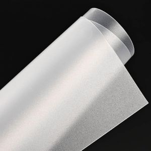COYOUCO Feuille Plastique PP Givr&eacute;e 50&times;600mm 0,3&ndash;2mm Bande Polypropyl&egrave;ne Semi-Transparente Planche Mate pour Rail S&eacute;parateur Affichage Bricolage &Eacute;clairage,0.6mm (YANCANDA, neuf)