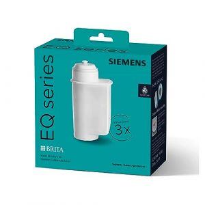 Siemens BRITA Intenza TZ70033A Lot de 3 filtres à eau réduisant la teneur en calcaire de l'eau, compatibles avec les machines à café de la série EQ et les machines à café encastrées (foshanyuanruotoushangmaoyouxiangongsi, neuf)