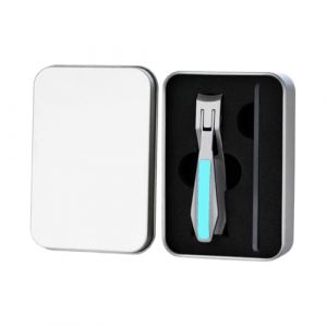 Ciseaux &agrave; ongles professionnels en acier inoxydable pour manucure de voyage (YangMPretty, neuf)