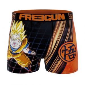 FREEGUN Boxer Homme Microfibre Dragon Ball Z San Goku (M, Goku DBZ12) (FUN_HEAD, neuf)