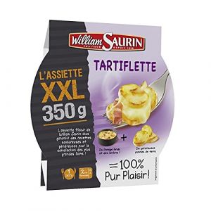 WILLIAM SAURIN - Assiette Micro-Ondable Xxl Tartiflette 350G - ( Lot De 4 ) (Les Trois Mousquetaires, neuf)