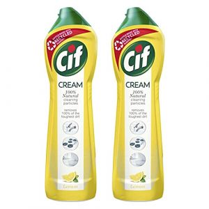 CIF Crème citron avec microparticules (lot de 2) (Belgium Amz Shop, neuf)