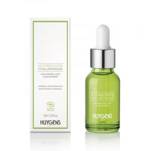 Sérum Acide Hyaluronique - +49% d'Hydratation après 1h - Cliniquement prouvé - Le Concentré Hyaluronique BIO HUYGENS - 15ml - 99% Naturel - Made In France (HUYGENS, neuf)