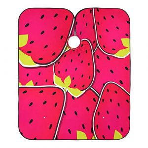 Fraise Mignonne Blouse Coiffeur Anti-Taches Peignoir Coiffure Imperm&eacute;able Robe De Coiffure Pour Coiffeurs Barber Salon 140X168Cm (guangzhouhongchenmaoyishanghanggerenduzi, neuf)