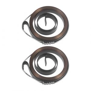 BAZEITFLOW Ressort de Rappel en Acier pour Perceuse &agrave; Colonne Ensemble de 2 Pi&egrave;ces Compatibles Ressort H&eacute;lico&iuml;dal de Broche Pr&eacute;cis Pi&egrave;ces de Rechange Solide pour Usage Professionnel et (KINING, neuf)