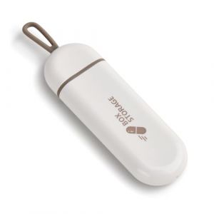 Bo&icirc;te &agrave; pilules, petite bo&icirc;te &agrave; pilules pour les d&eacute;placements, bo&icirc;te &agrave; pilules pour vitamines, m&eacute;dicaments, pilules, compl&eacute;ments alimentaires, bonne &eacute;tanch&eacute;it&eacute;, pr&eacute;servation des propri&eacute;t&eacute;s m&eacute;dicinales (sennuo, neuf)