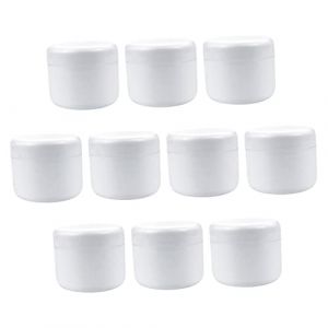 ASAKKURA Lot de 10 Pots de Cr&egrave;me &Eacute;tanches 5 Ml en Plastique Transparent, Bo&icirc;tes Cosm&eacute;tiques Portables pour Voyage, Flacons &agrave; Vis pour Femmes, pour Trousse de Toilette et Usage Quotidien (Little Prince Octopus, neuf)