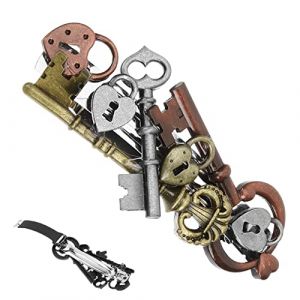 Homoyoyo Pince à Cheveux Rétro Steampunk Barrette Épingle à Cheveux Vintage Coiffe Fille (S Wisdom HF, neuf)