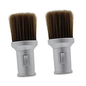 Healeved 2 Pièces Brosse À Poudre Pour Le Corps Distributeur De Poudre Applicateur De Brosse De Coiffure Cassée Bronzante Pour Le Visage De Nettoyage De Coiffeur (Sonieg, neuf)