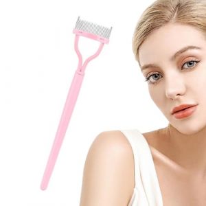 Rukjmqi Séparateur de cils, peigne à cils - Peigne à mascara définisseur de cils,Outil de séparation de cils, peigne à mascara, applicateur de mascara ergonomique, pinceau de maquillage pour voyage (ruixid, neuf)
