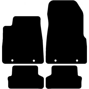 Kovvar Tapis en Caoutchouc Duogrip Compatible avec Mini Cooper/One J01/F65/F66 2024-2026 Correspondant &agrave; la Version: J01 | 3 Portes | Electrique (Kovvar, neuf)