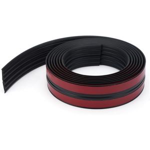 5M Revêtements d'angle Autocollant Corniere TPE Protection d'angle Bordure d’angle de Mur Plinthe Souple Bande de Finition pour Plans de Travail,Carrelage,Coin de Mur,Meubles,Noir 40mm(20mm+20mm) (ZYDZ-eu, neuf)