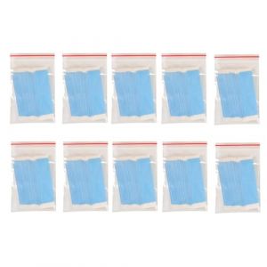 Giwnhvx 360Pc/Lot de Adhésif Double pour Perruque Solide Fixation Adhésive pour Système Capillaire Extensions de Cheveux Bleu Clair Bande Adhésive pour Perruque Film Adhésif (xuxiachuanyu, neuf)
